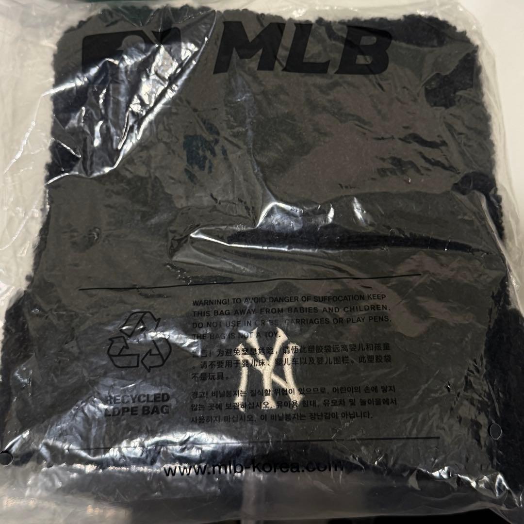 新品未使用 MLB Korea 猫耳　ニット帽　ブラック　カリナ着用 ビーニー