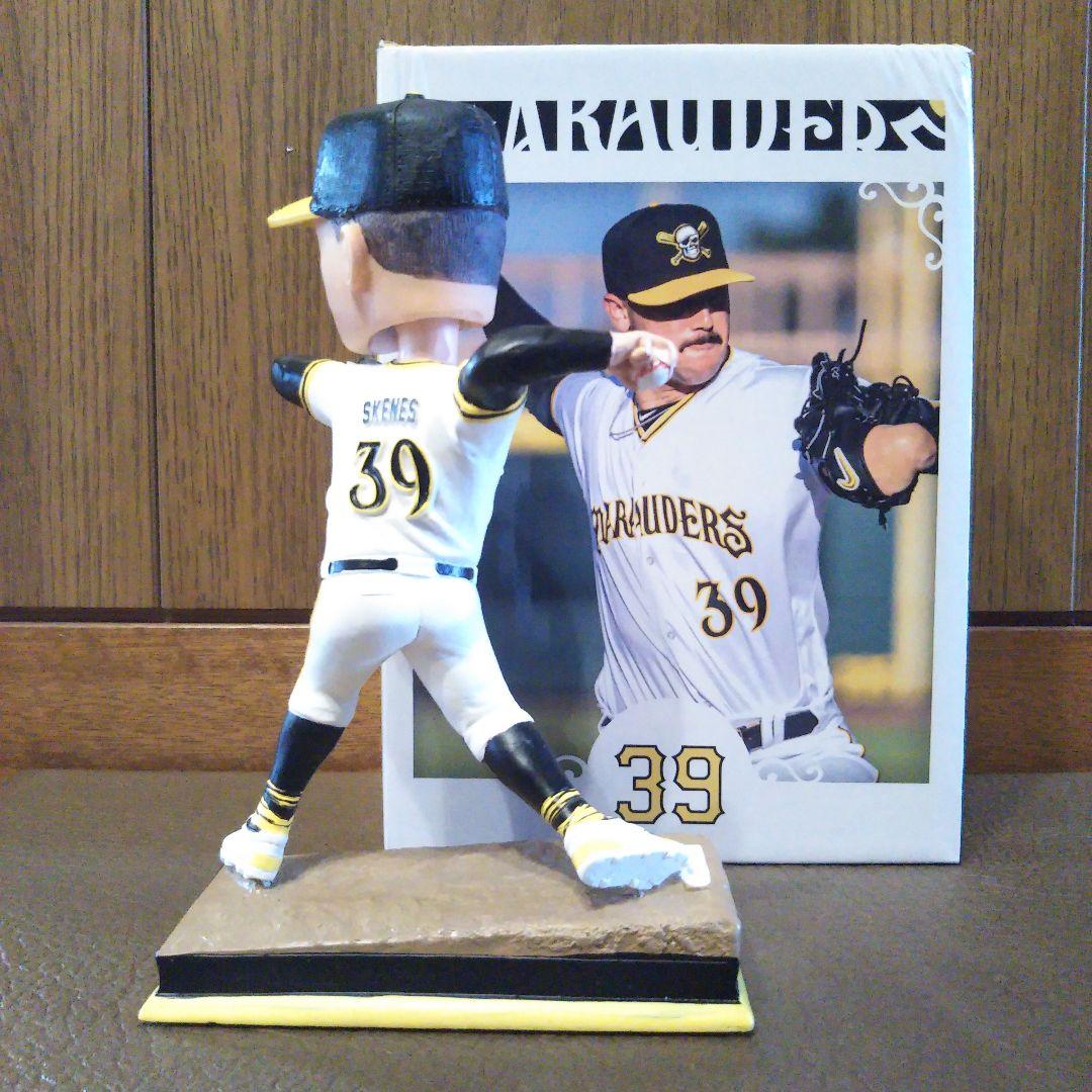 【球場配布】ポール・スキーンズ　ボブルヘッド 2025サイヤング賞投手 値引不可