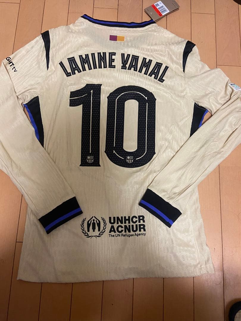 土日限定価格　FC バルセロナ Lamine Yamal アウェイユニフォーム