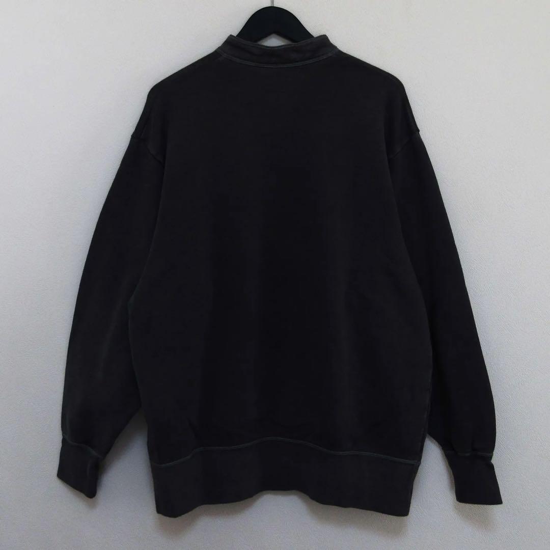 ディセンダント DESCENDANT HENLEY NECK SWEAT