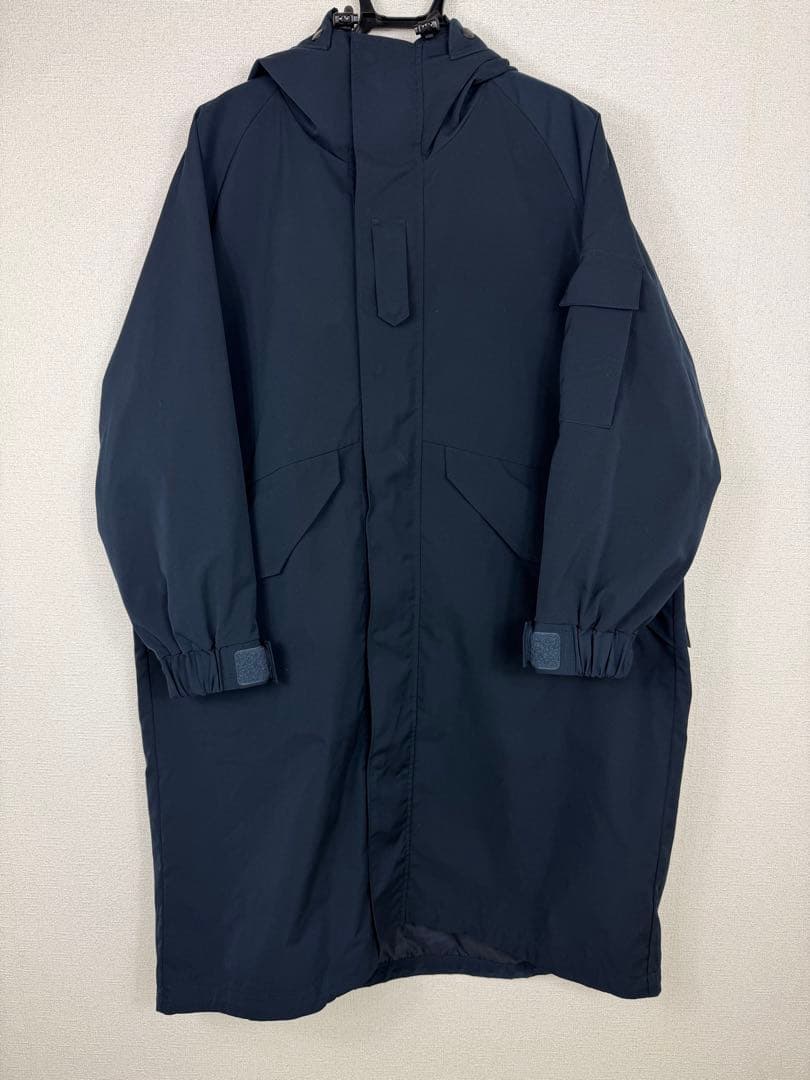 ジャケット・アウター HYKE BIOTOP TASLAN TWILL SHELL COAT EX