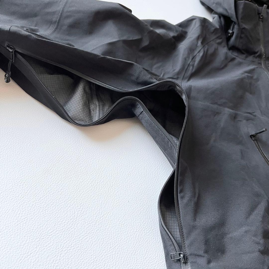 3232【希少 美品】バートン ガイドジャケット AK457 ゴアテックス 黒