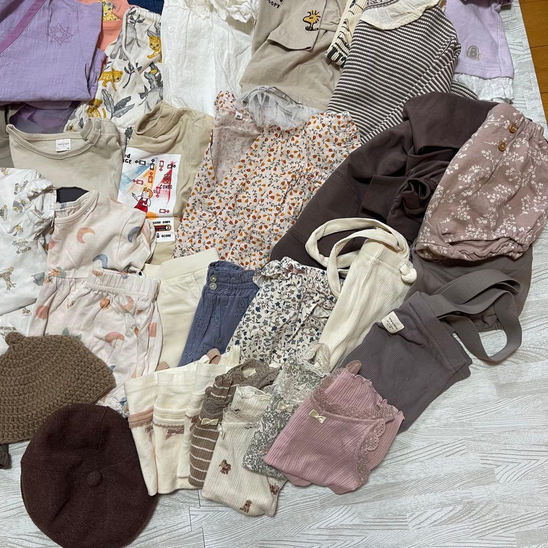 【大量】子供服 女の子 ベビー キッズ まとめ売り 123点