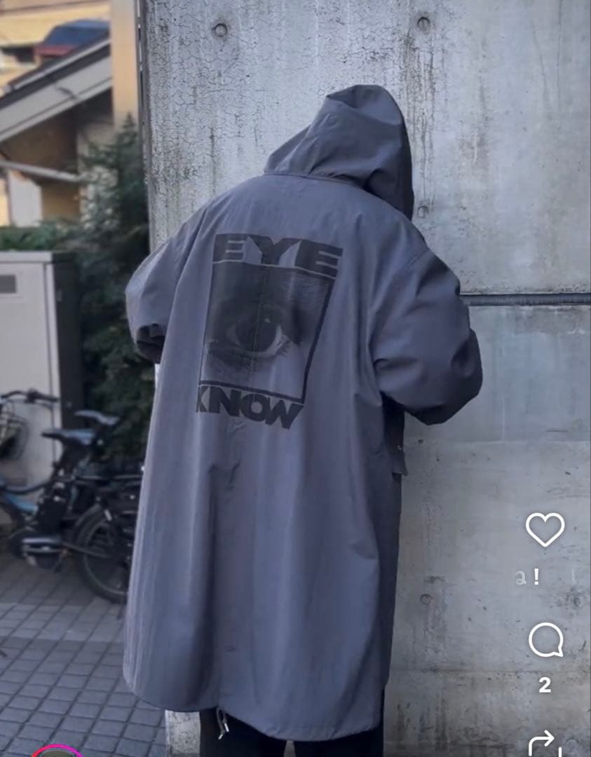 19SO Over size mods coat コモリキャプテンサンシャイン