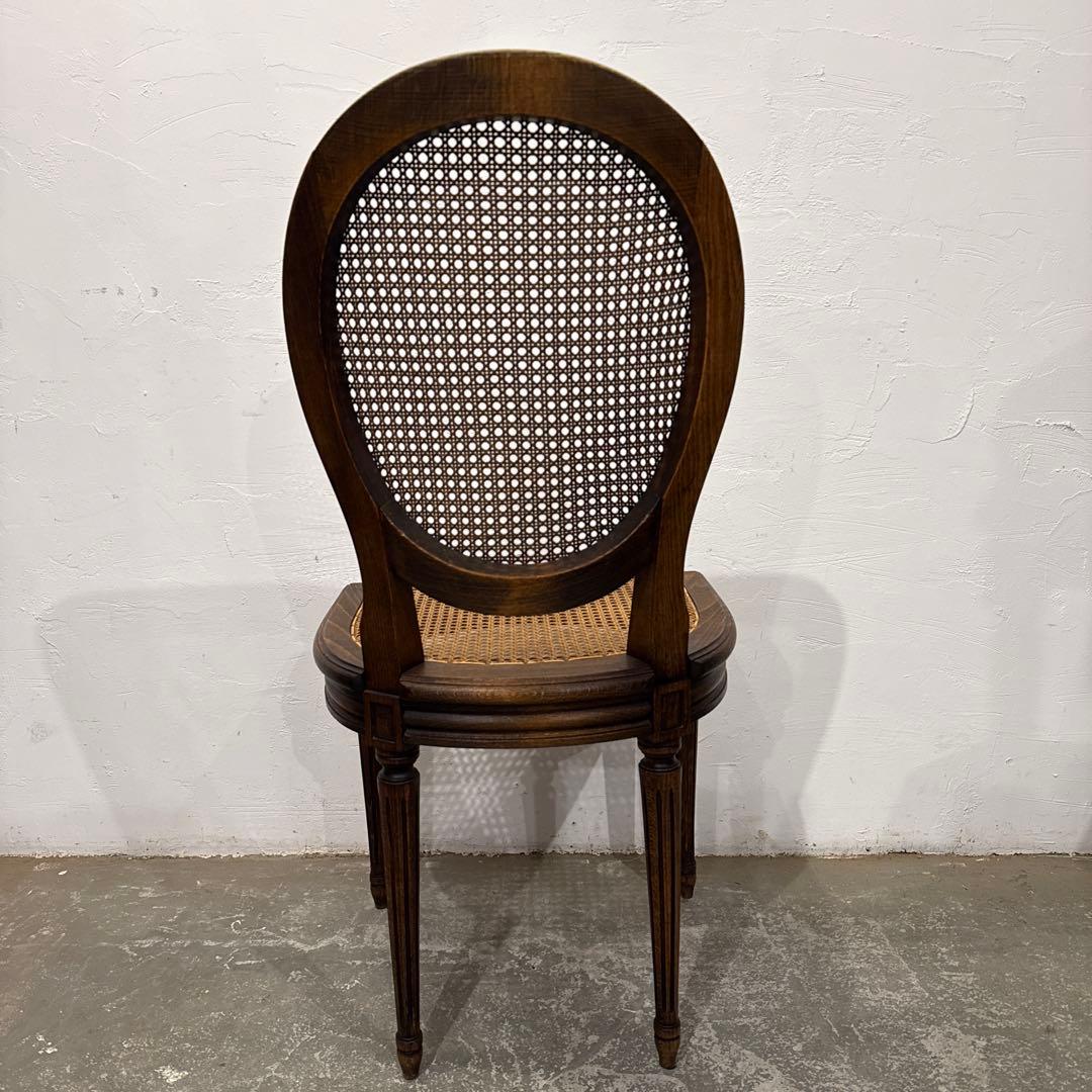 ヴィンテージ　ダイニングチェア　カフェチェア　ラタンチェア　1