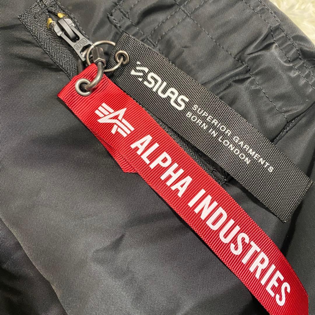 美品✨ALPHA×SILAS×JAMIE MORGAN コラボ MA-1