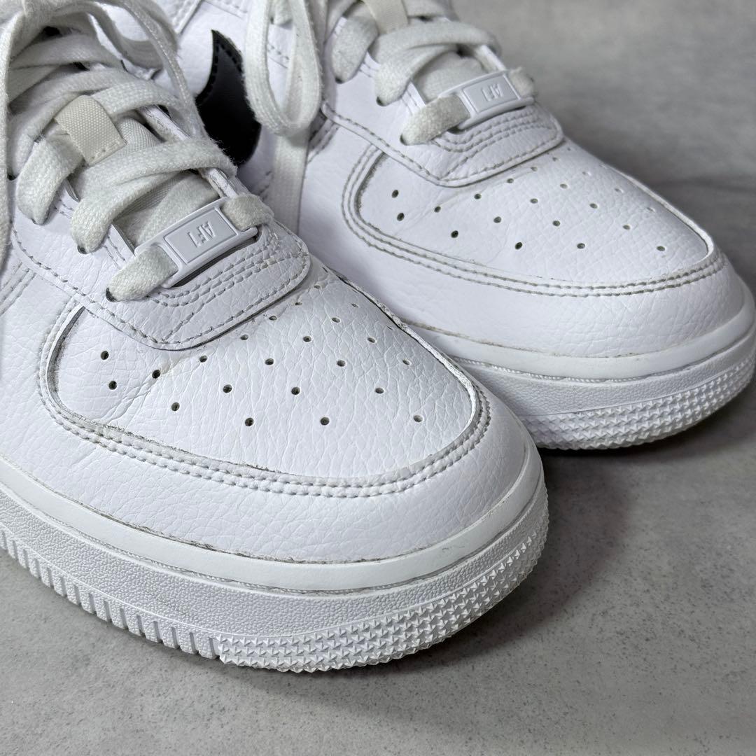 ナイキ エアフォース1 NIKE ホワイト ブラック 白黒 人気 24cm
