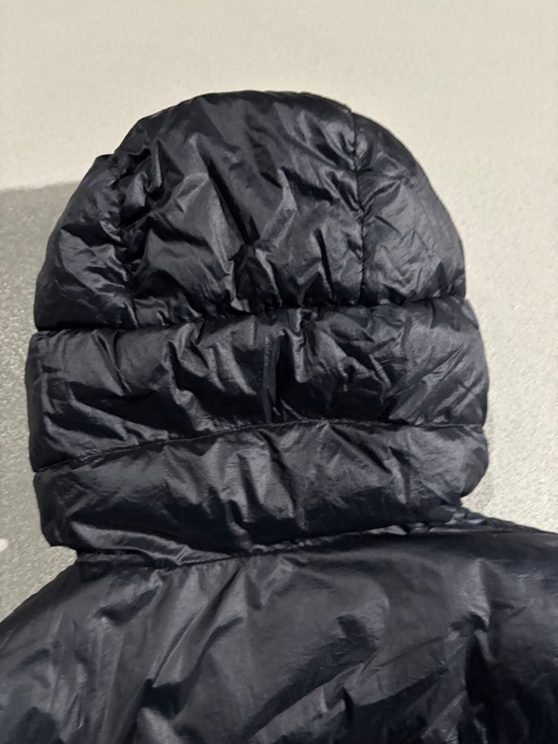 専用　STONE  down hoodie dark navy