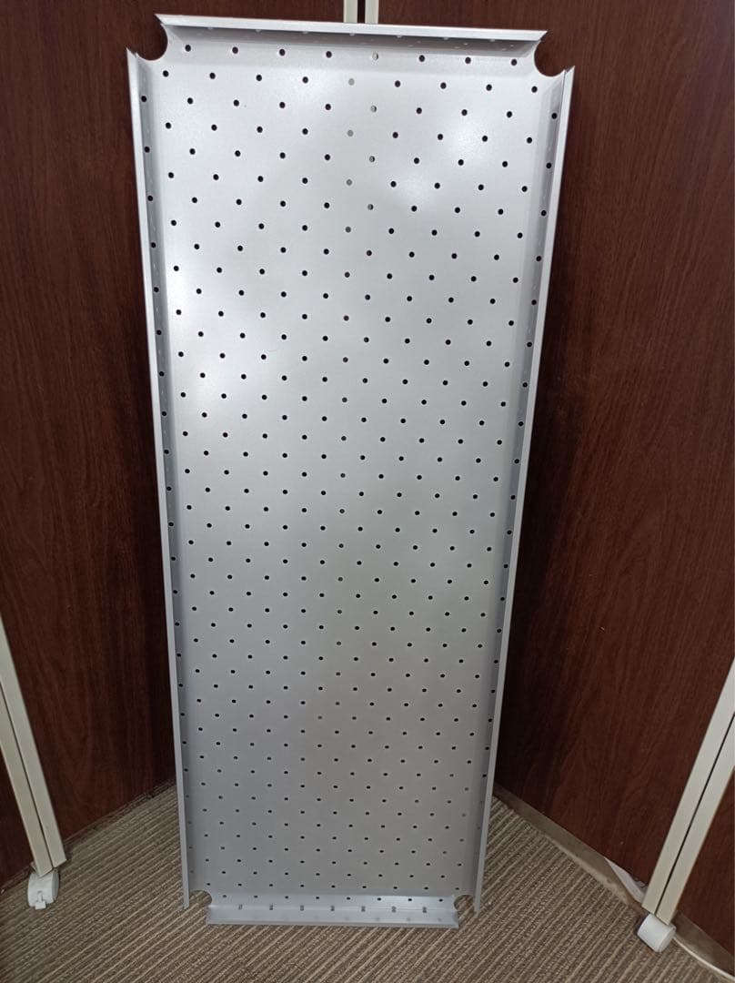 八6224【未使用品】ホームエレクター パンチングシェルフ メタリックシルバー
