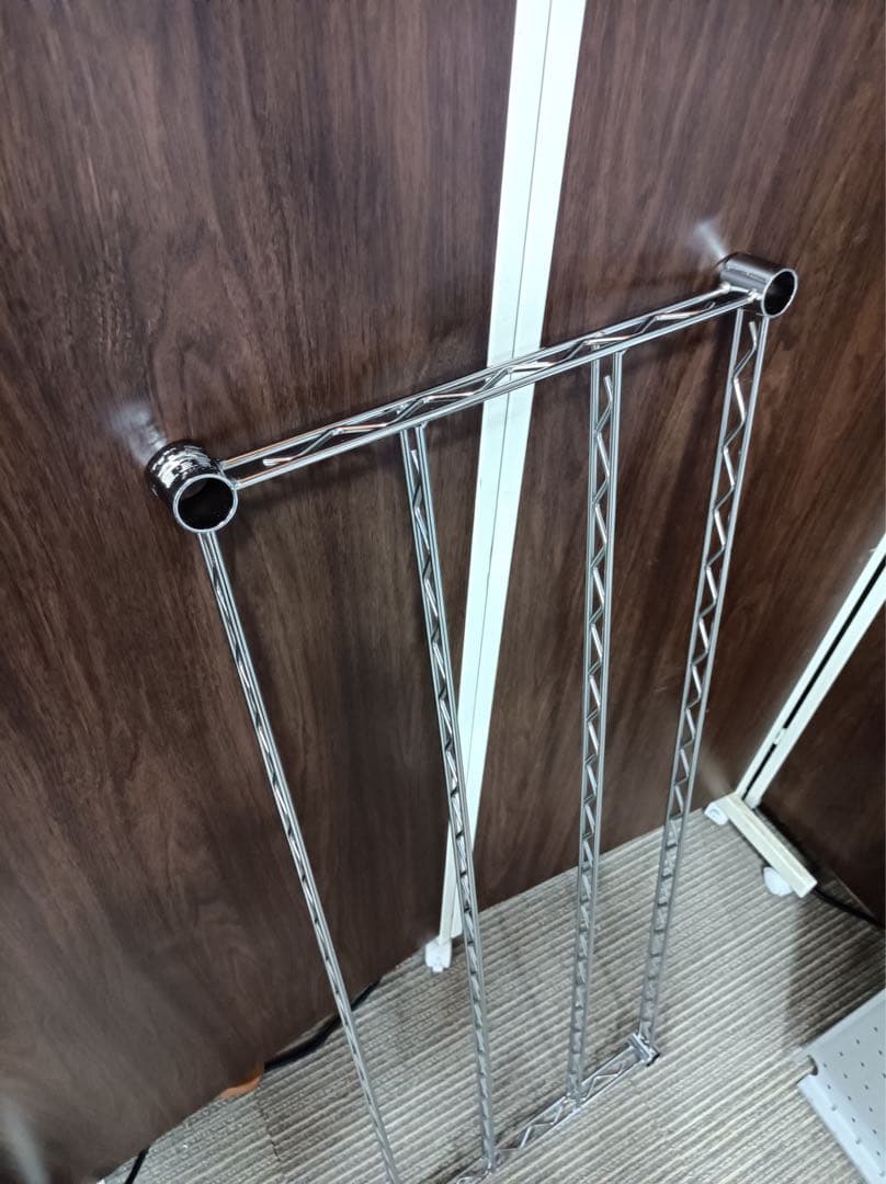 八6224【未使用品】ホームエレクター パンチングシェルフ メタリックシルバー