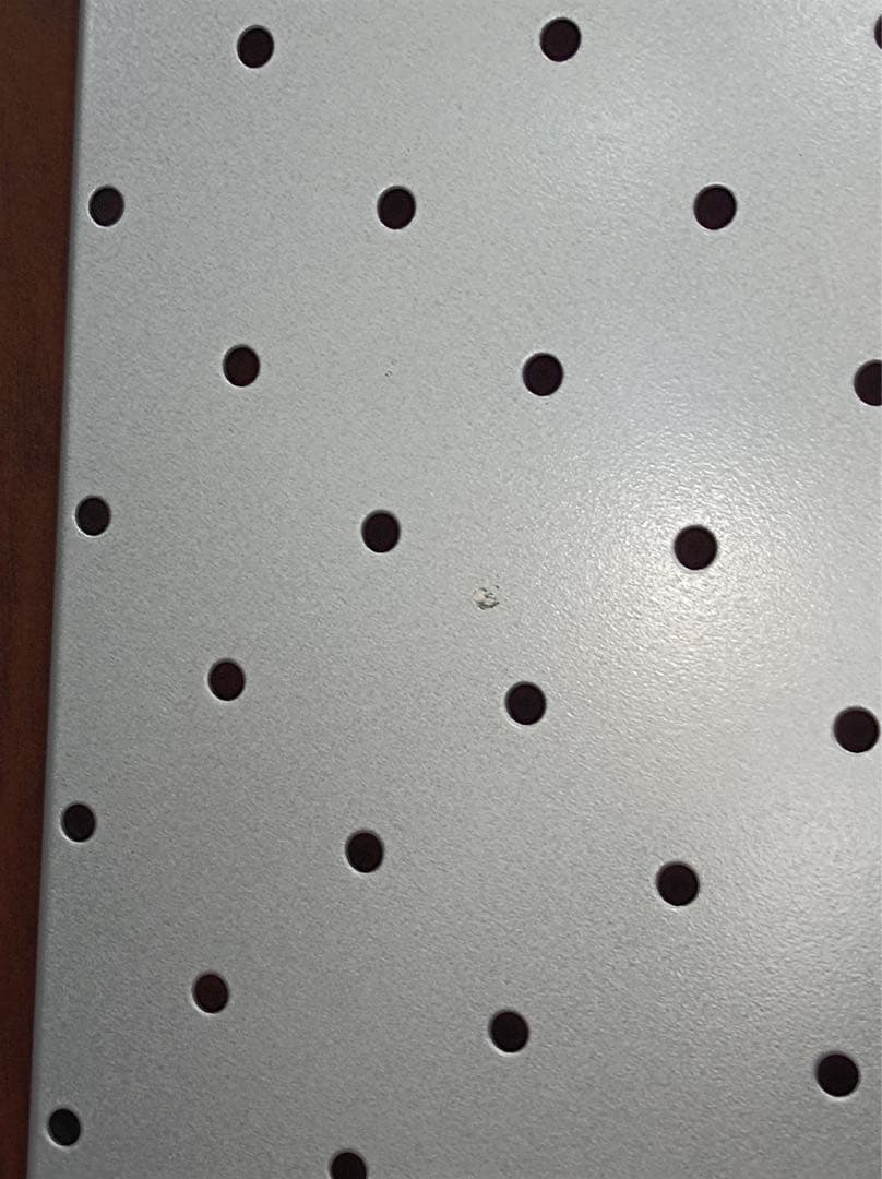 八6224【未使用品】ホームエレクター パンチングシェルフ メタリックシルバー