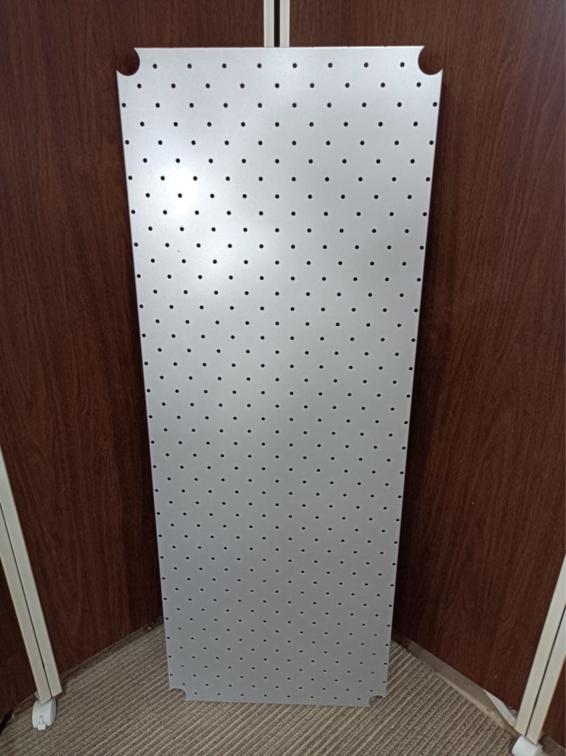 八6224【未使用品】ホームエレクター パンチングシェルフ メタリックシルバー