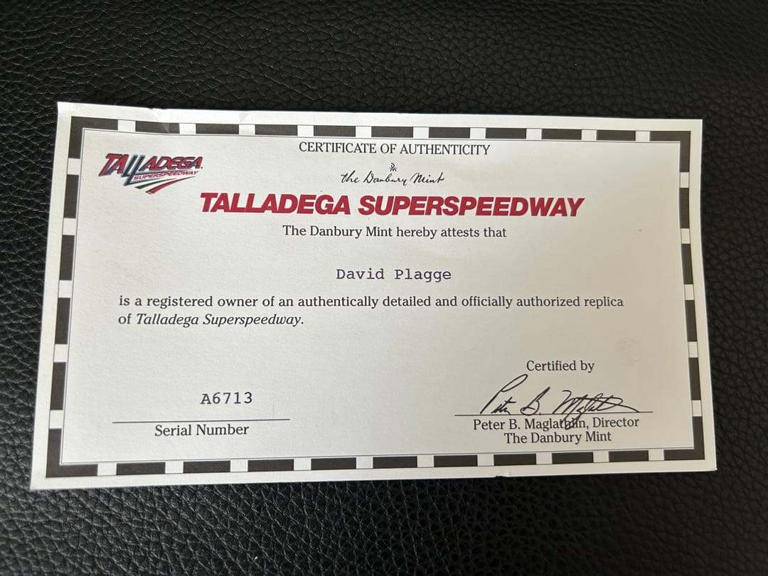 激レア/絶版☆ ダンバリーミント タラデガ スーパースピードウェイ