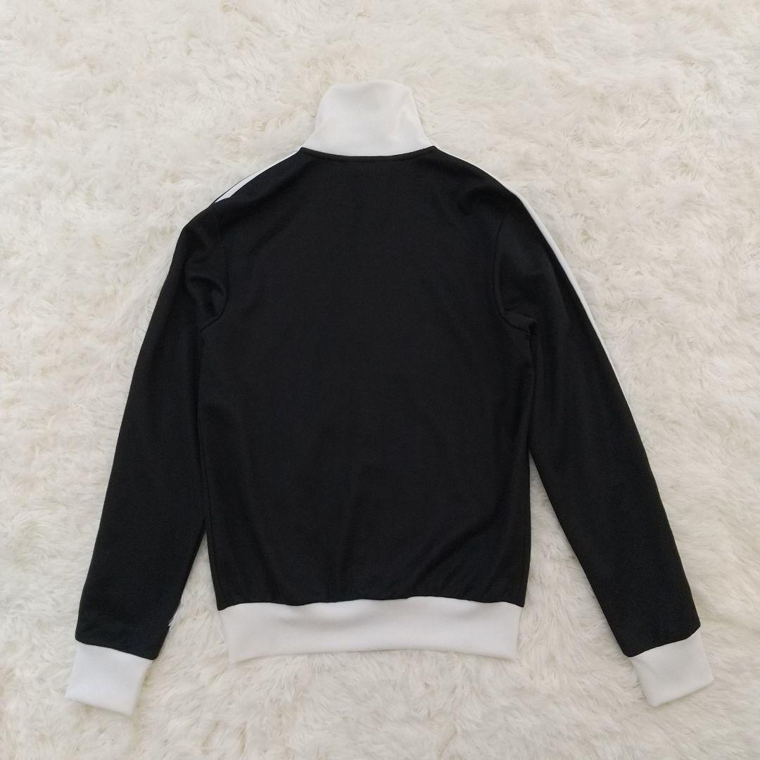 極美品✨️adidasジャージ ベッケンバウアー ブラック ホワイト 黒 白 S