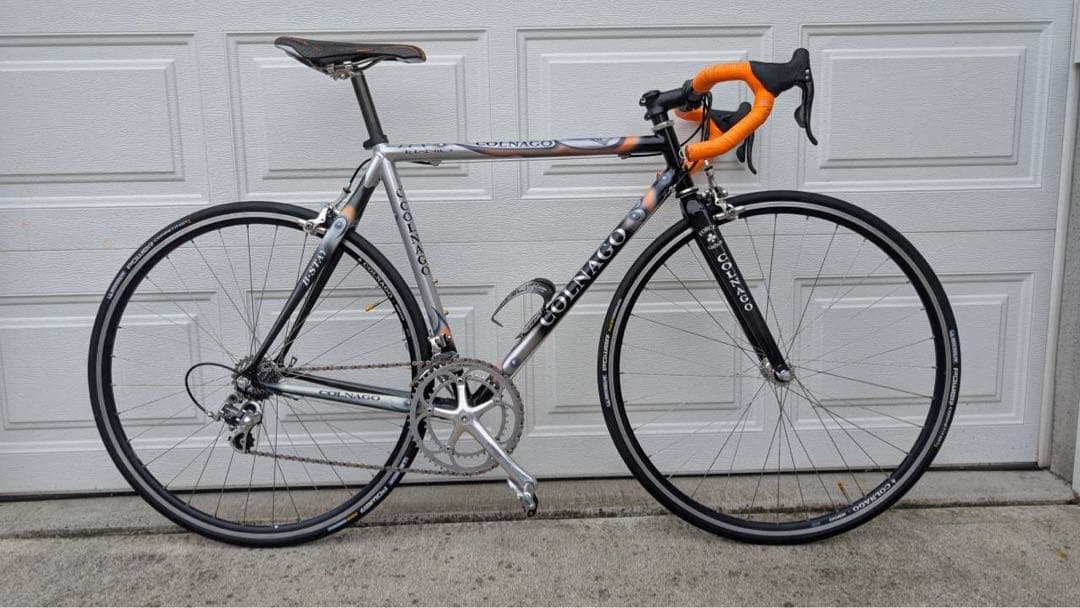 COLNAGO ロードバイク シルバー/オレンジ