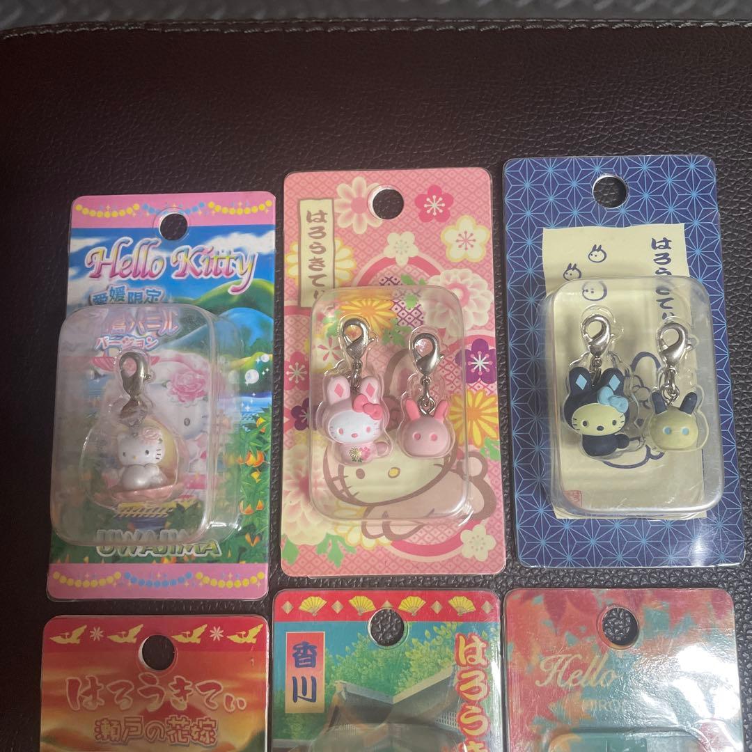 ハローキティ ストラップ 8個まとめ売り