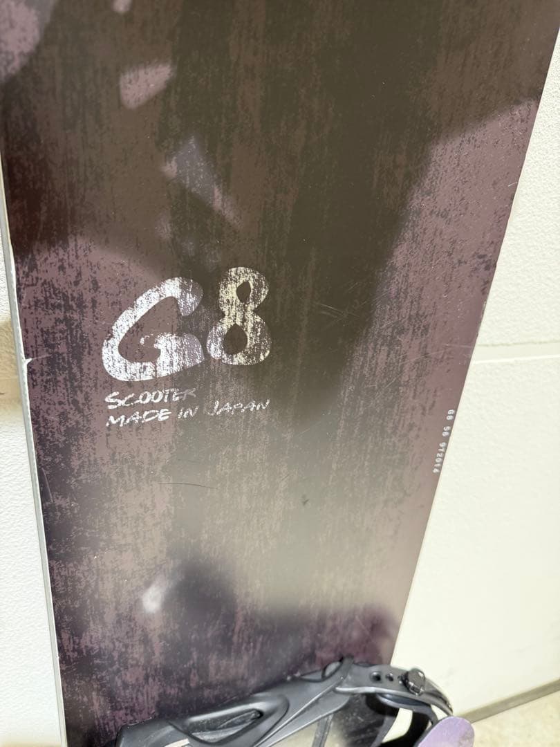 【国産】SCOOTER スクータースノーボード　G8 156 セット