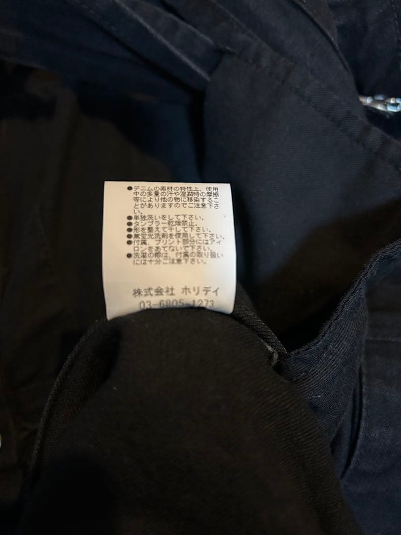 HOLIDAY BIG DENIM OVER-ALLビッグデニムオーバーオール