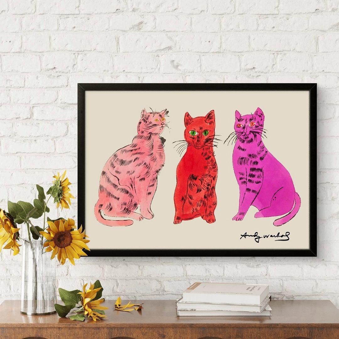 アンディ・ウォーホル 猫の絵 - メルカリ