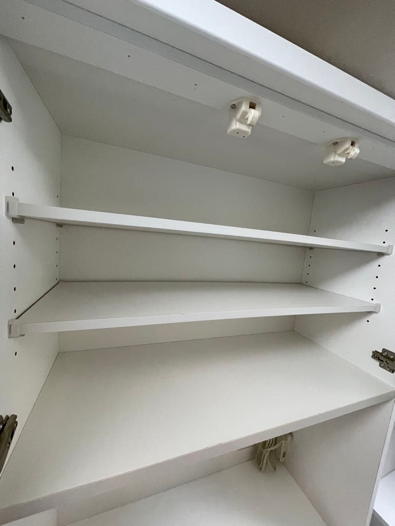 ニトリ 食器棚 幅80 クリスナ 80KB-WH