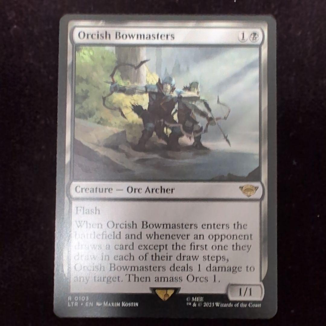 MTG オークの弓使い　英語版　4枚セット