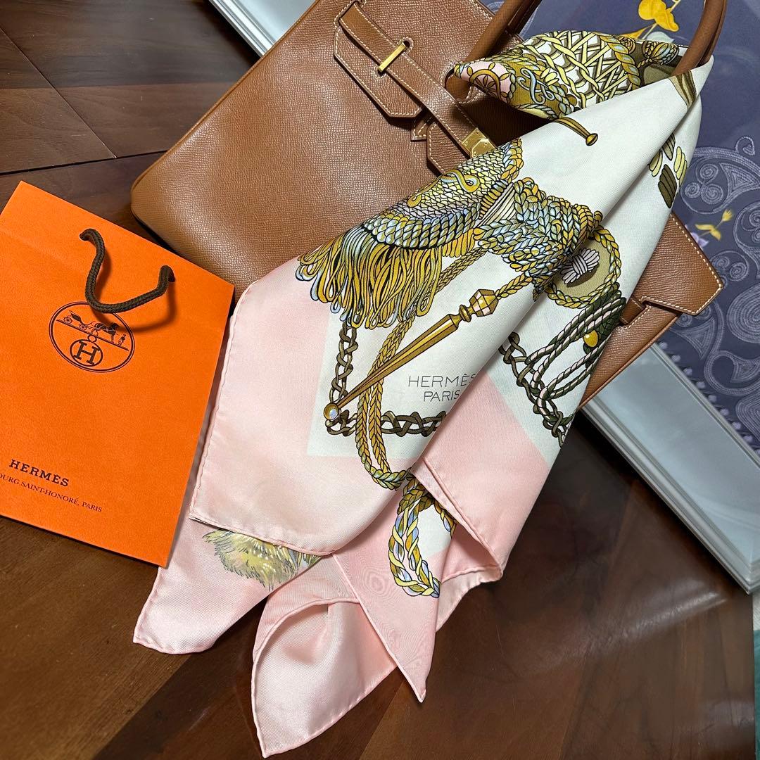 エルメス スカーフ カレ90 ティンパニ奏者