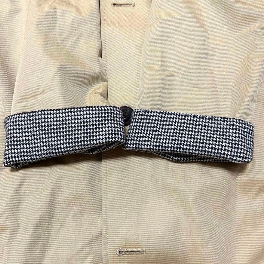 希少 TICCA リバーシブル ステンカラーコート ロング丈 ベージュ