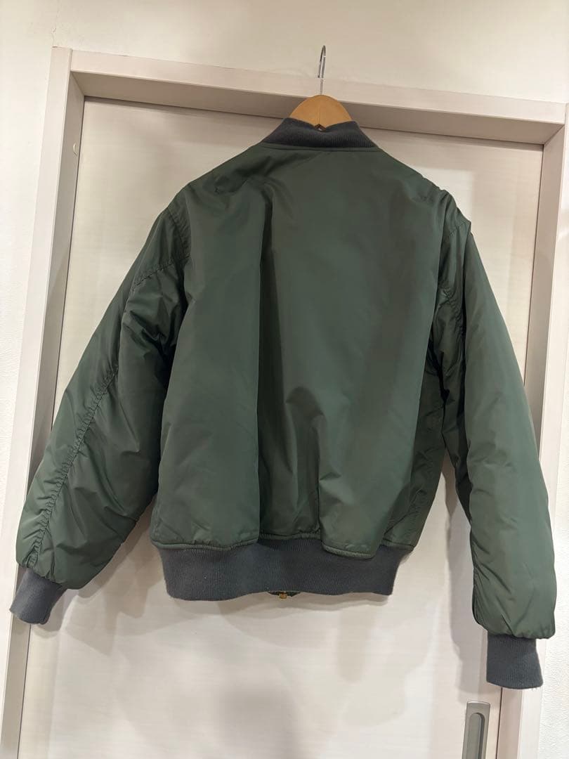 美品　ロスコ　ROTHCO オリーブグリーン MA-1 フライトジャケット