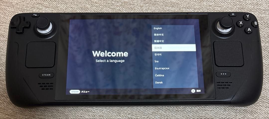 Valve steam deck スチームデック LCD 256GBモデル