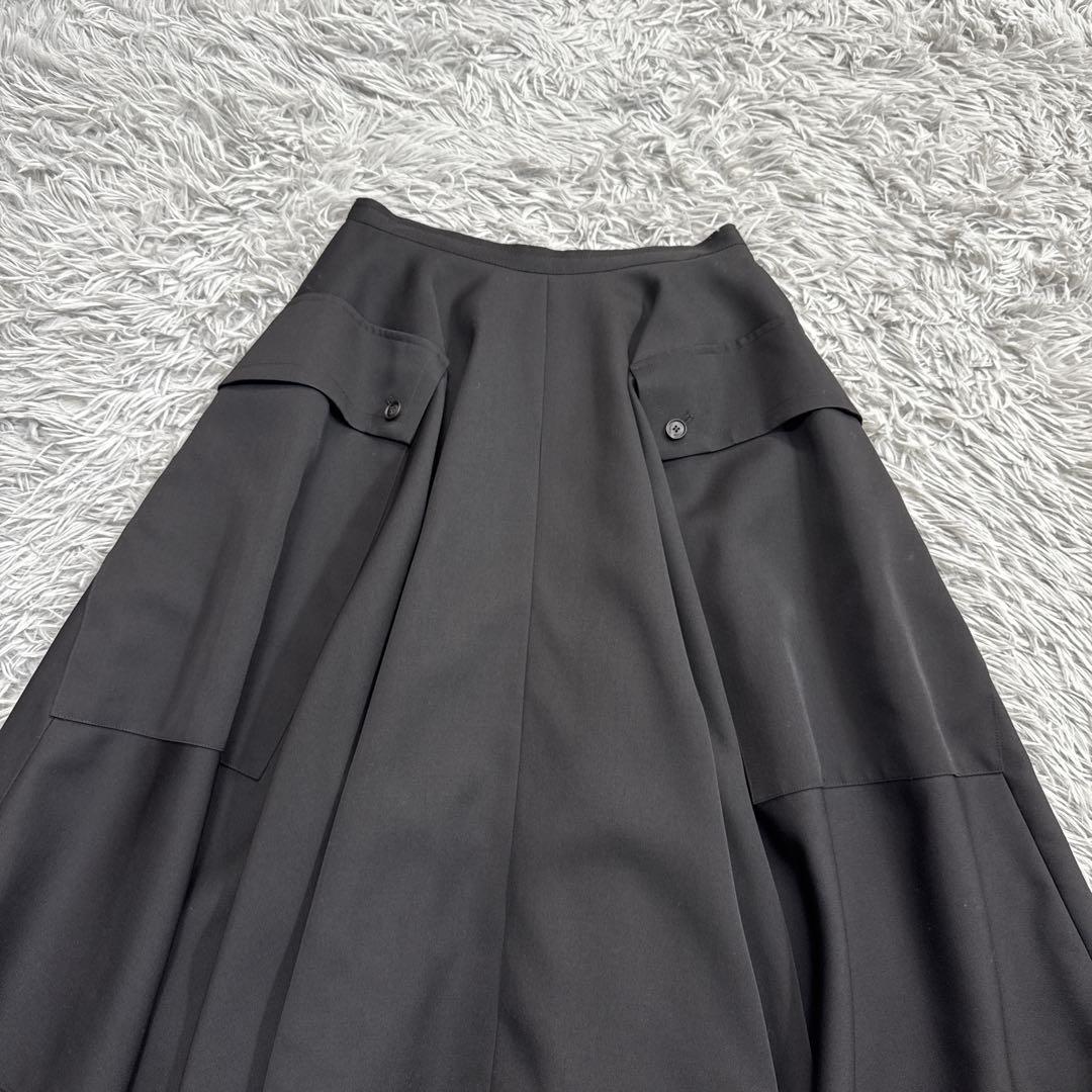 美品✨フォクシー フレアスカート レディサーキュラー 膝丈 2019年 ブラック