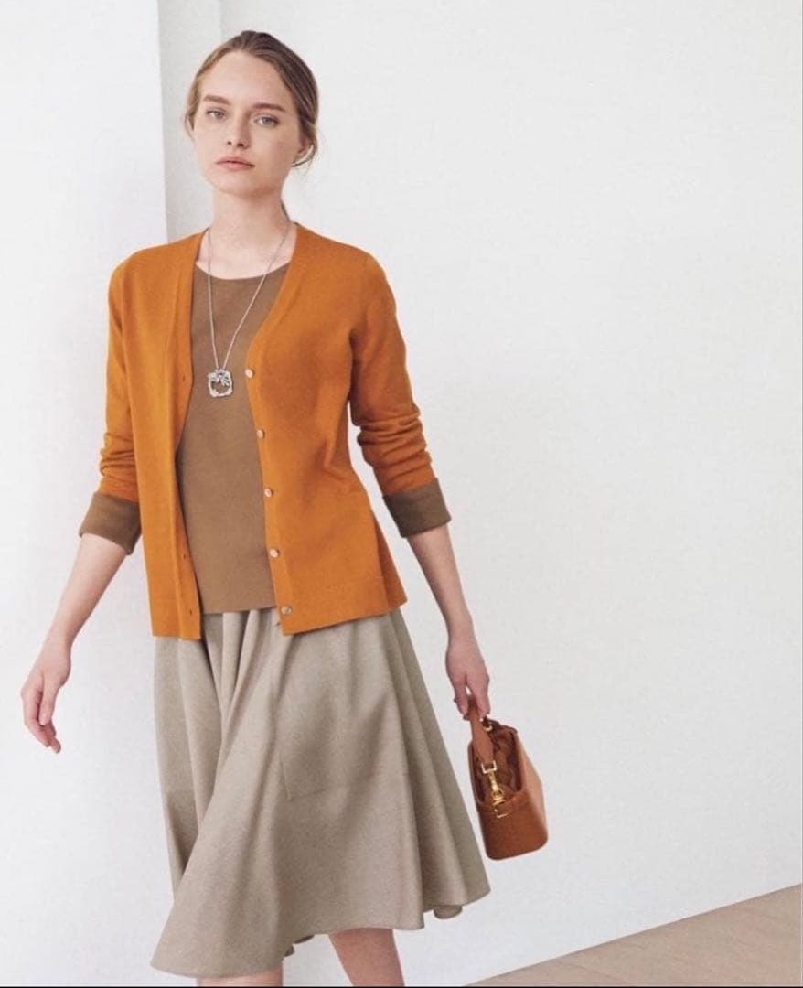 美品✨フォクシー フレアスカート レディサーキュラー 膝丈 2019年 ブラック