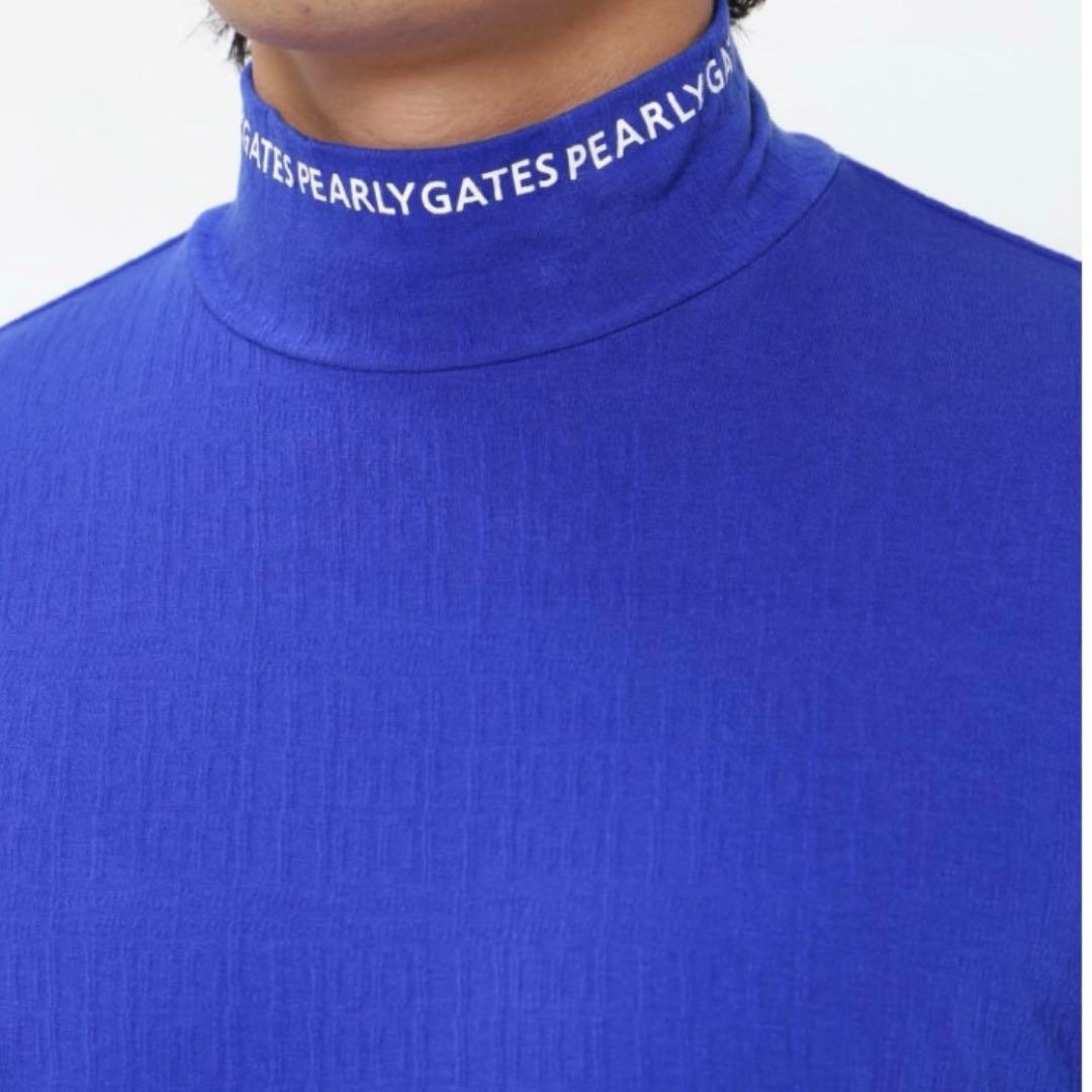 パーリーゲイツ☆新品 吸湿発熱 ソリストヒート ベア天 ハイネックカットソー