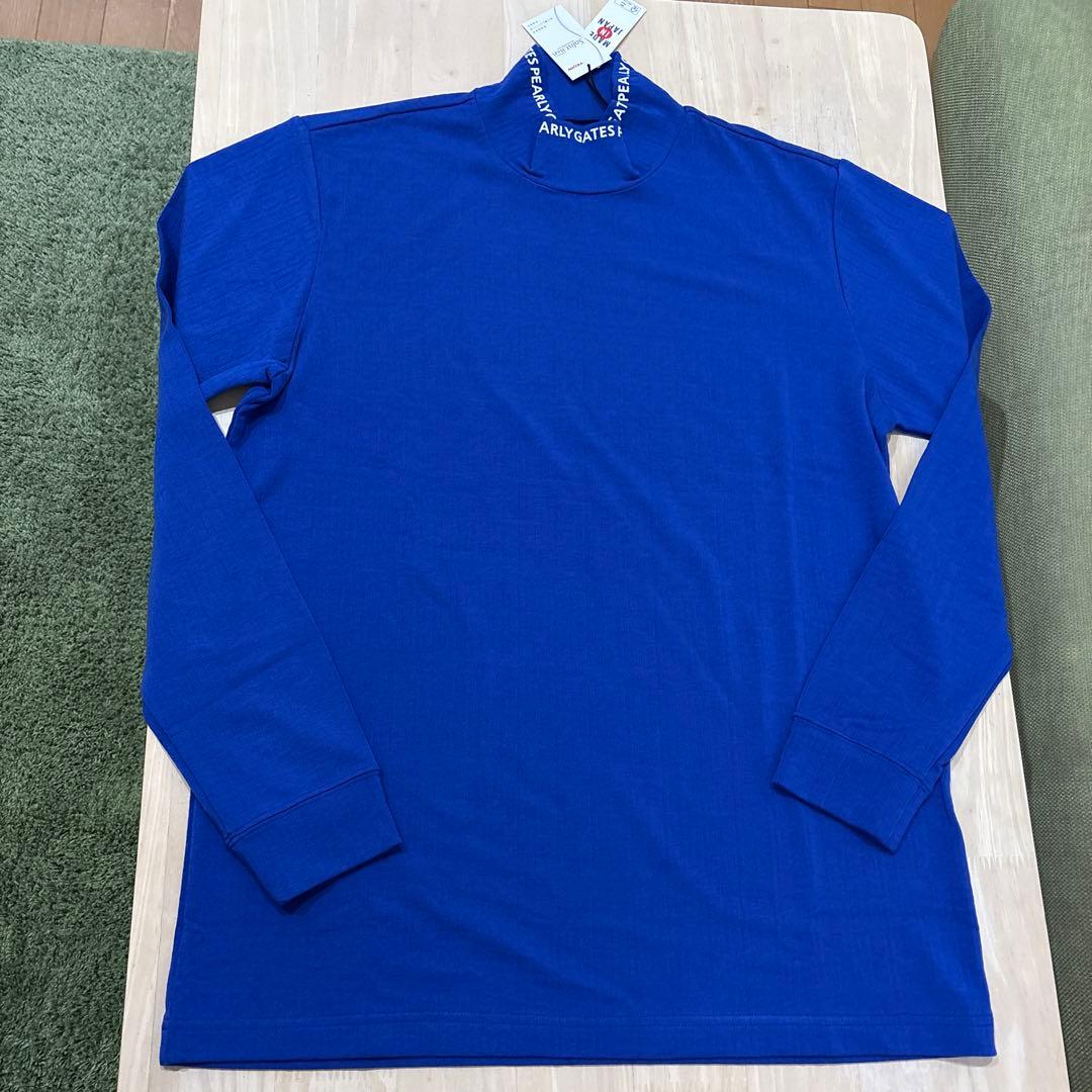 パーリーゲイツ☆新品 吸湿発熱 ソリストヒート ベア天 ハイネックカットソー