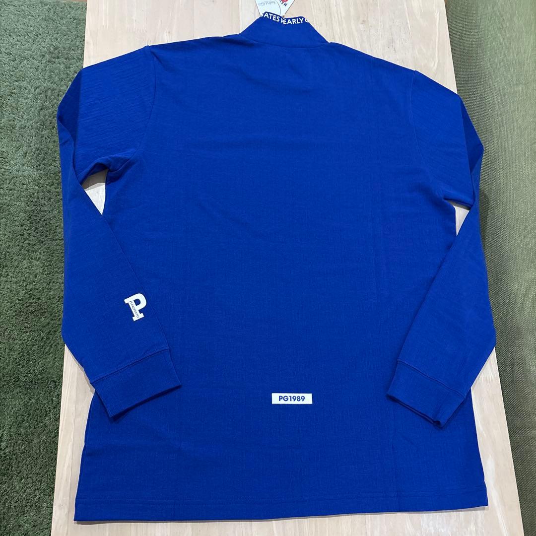 パーリーゲイツ☆新品 吸湿発熱 ソリストヒート ベア天 ハイネックカットソー