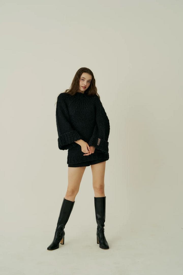 ワンピース ecmile. FLAIR ARTISAN KNIT ONE-PIECE