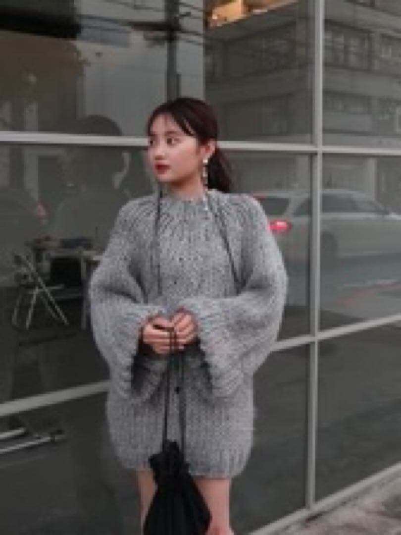 ワンピース ecmile. FLAIR ARTISAN KNIT ONE-PIECE