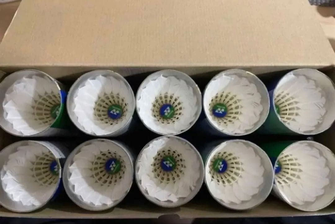 ヨネックス　バドミントン　基礎打ち用シャトル130球セット2箱260球