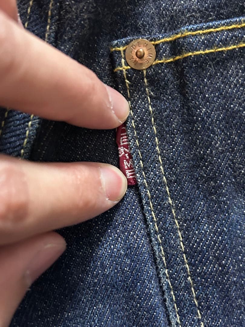 DENIME ドゥニーム 501XX 濃紺 バックルバック 日本製 美品SM