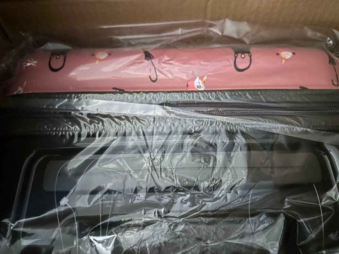 新品未使用　 リトルミィのピンクのキャリーケース　 ５５Ｌ