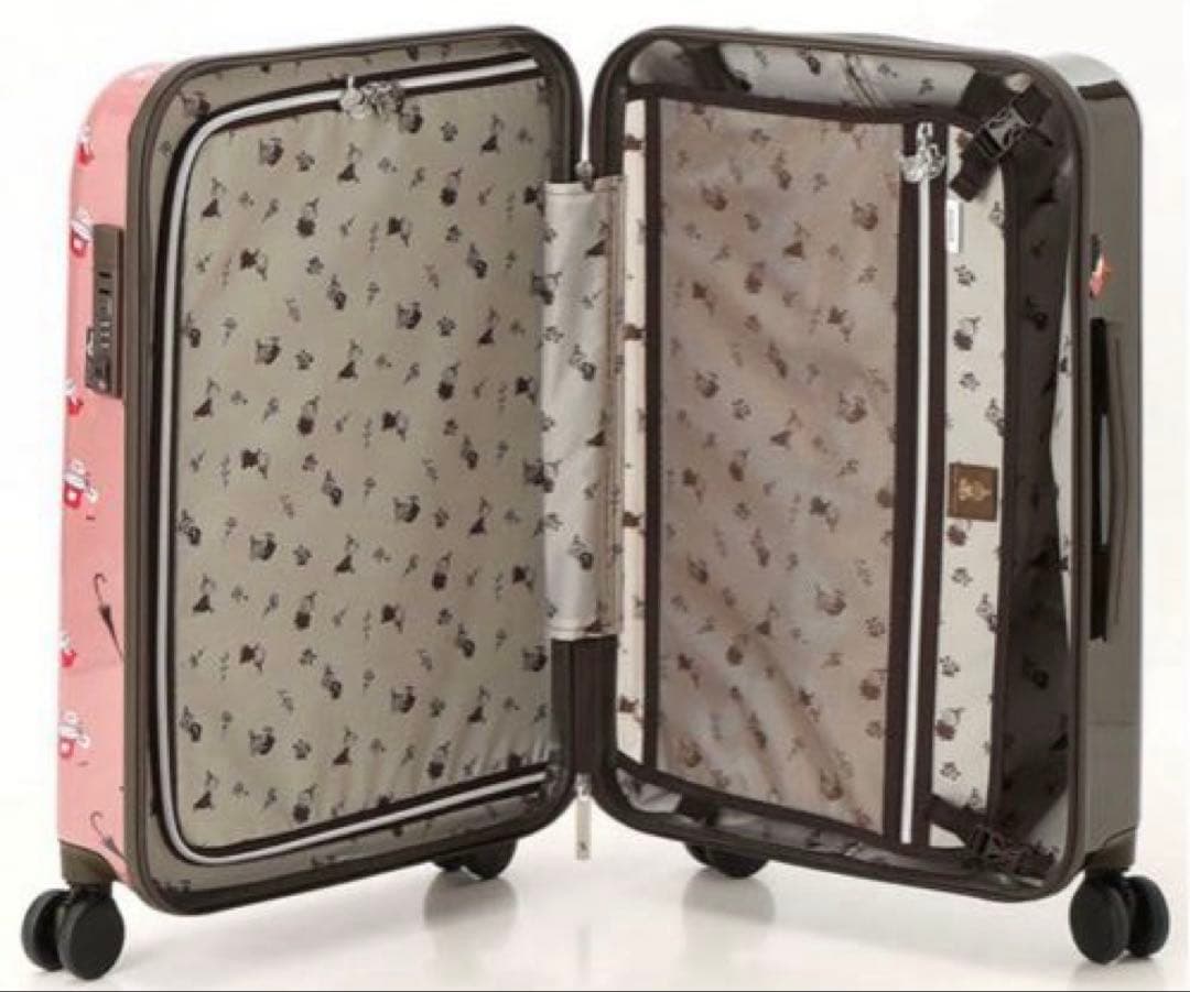 新品未使用　 リトルミィのピンクのキャリーケース　 ５５Ｌ