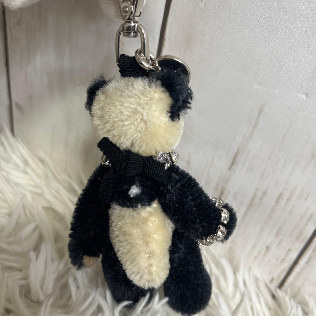 プラダ 三角ロゴ パンダ チャーム キーホルダー 箱付き レア 希少