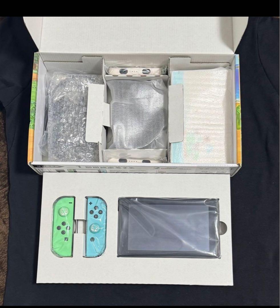 【美品】Nintendo Switch 本体　どうぶつの森版