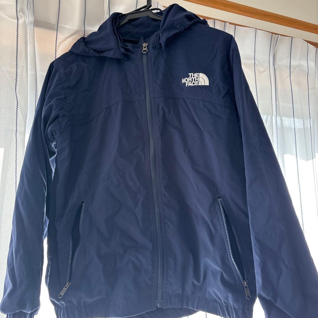 THE NORTH FACE フード付きジャケット 150 ネイビー - メルカリ