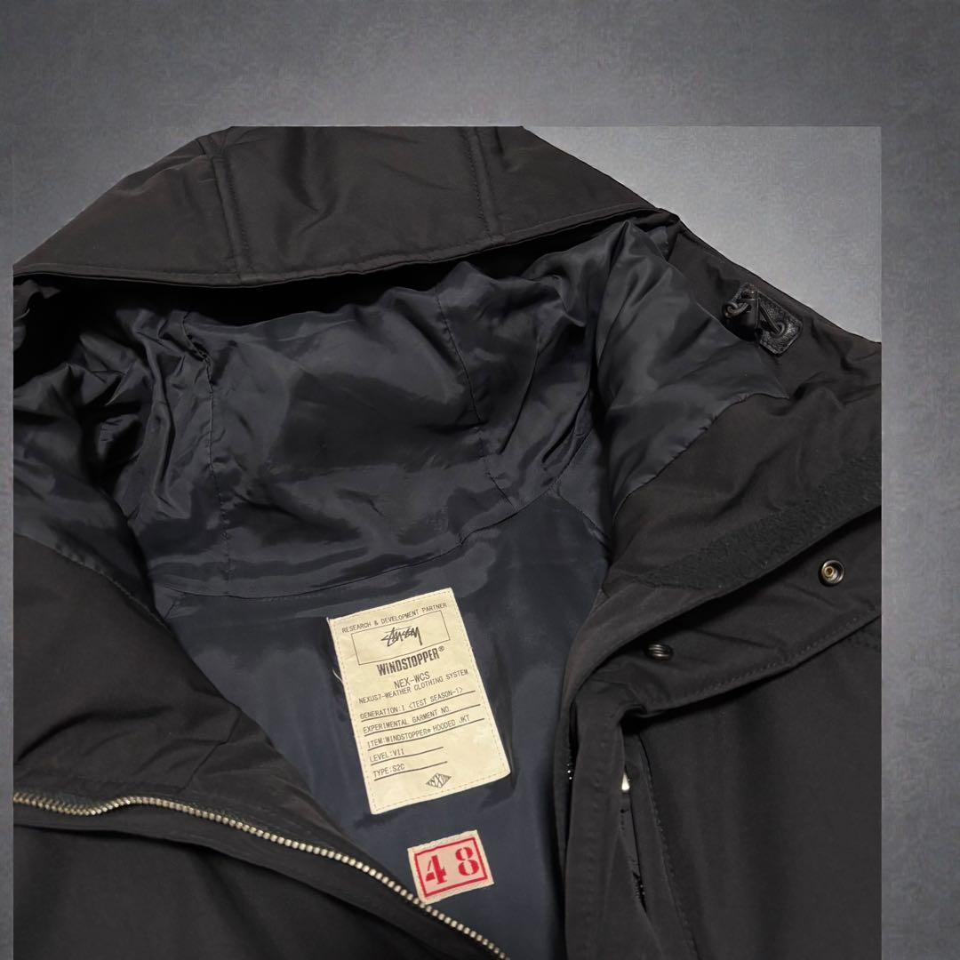 STUSSY NEX-WCS ネクストセブン WINDSTOPPER フーデッド