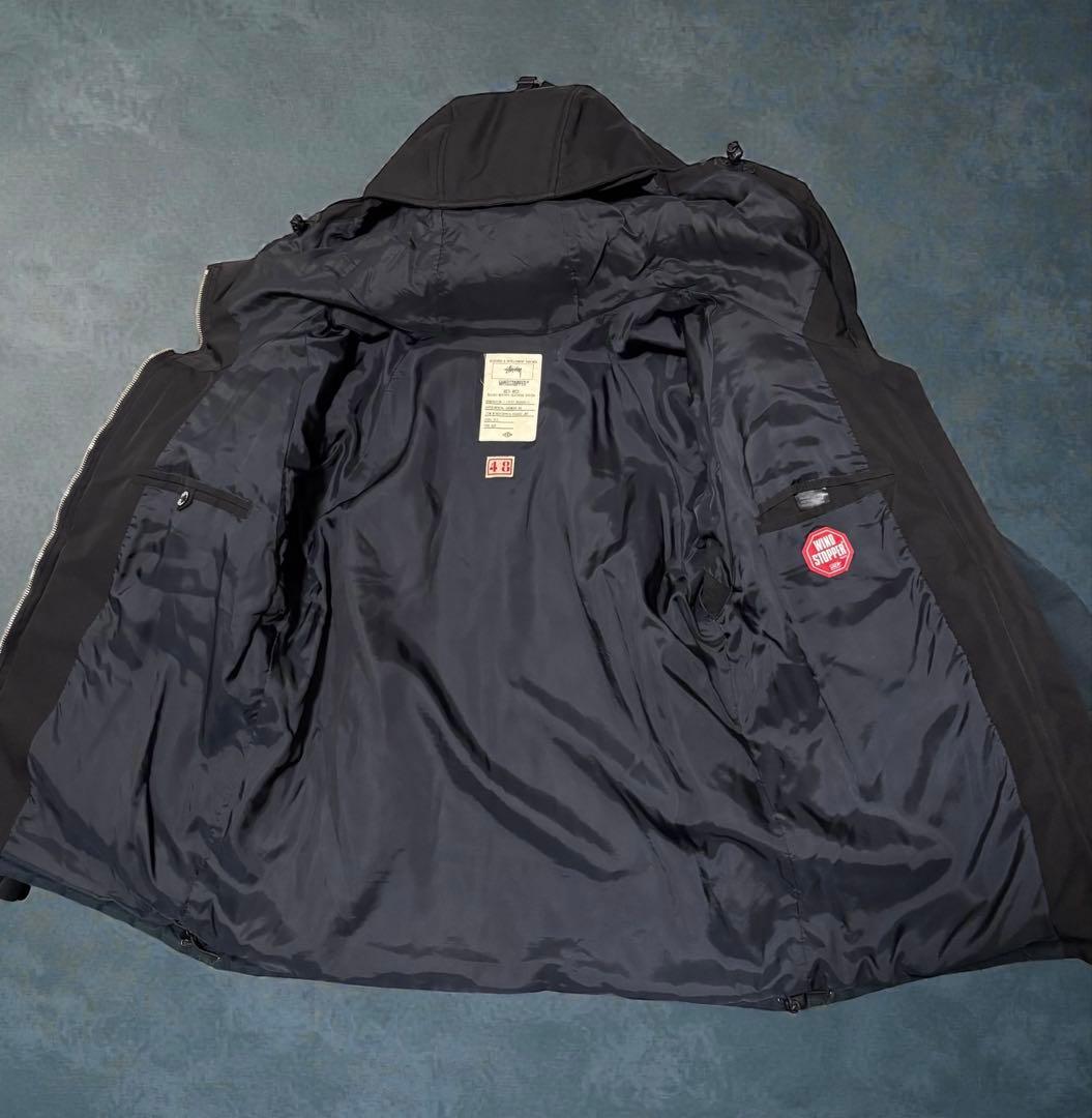 STUSSY NEX-WCS ネクストセブン WINDSTOPPER フーデッド