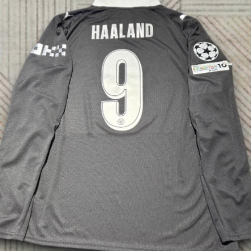 マンチェスター・シティ 25/26 アウェイ 長袖 ユニフォーム ハーランド 9