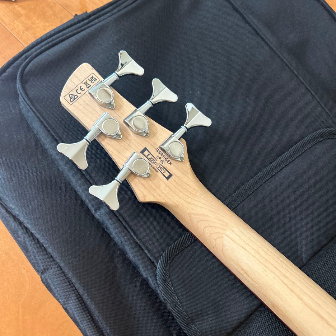 GIO Ibanez 5弦ベース エレキ　GSR105EX 初心者向け　ケース付