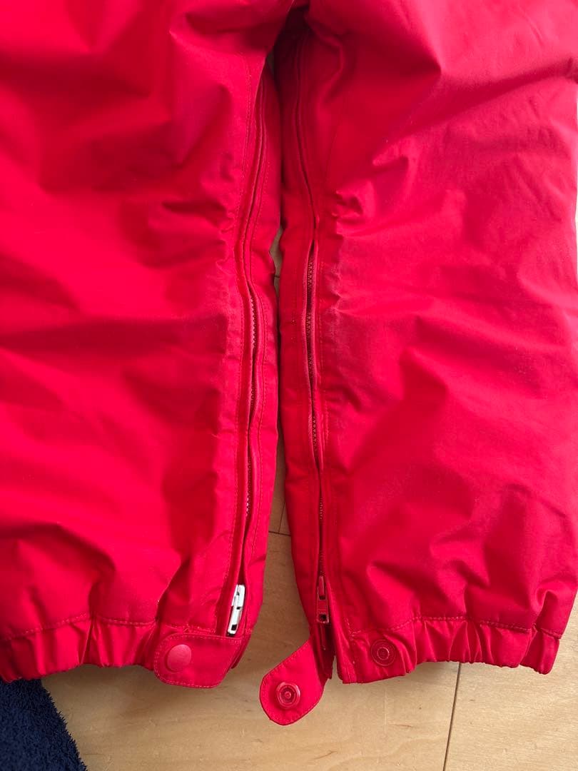 モンベル＊スキーウェア＊つなぎ＊110㎝＊調整ベルト付