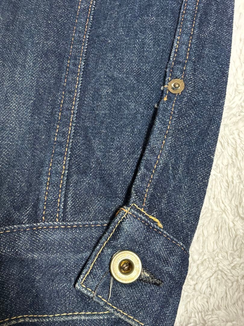 1stタイプ]デニムジャケット 506xx ドーナツボタン 濃紺 wjk