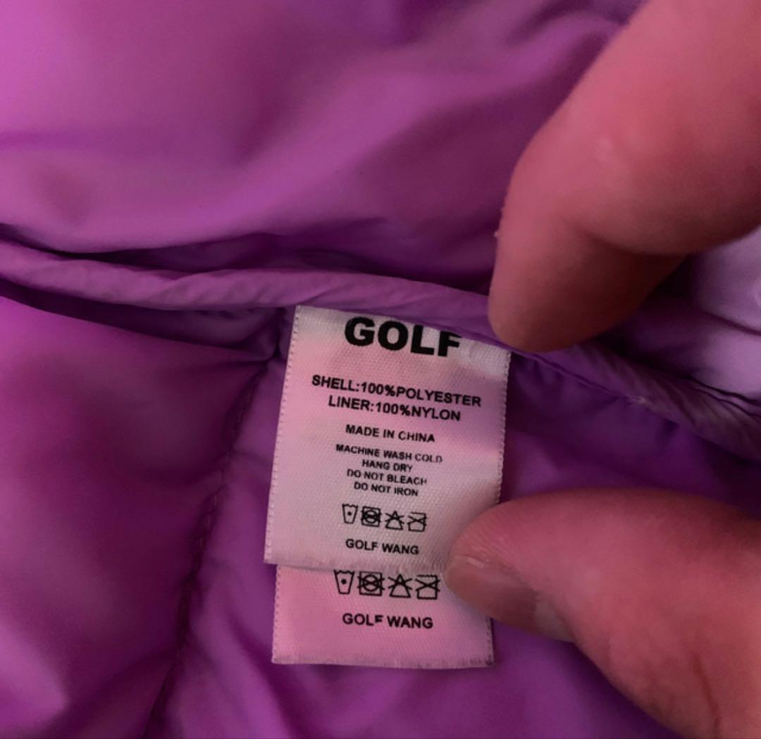 GOLF WANG 花柄ダウンジャケット